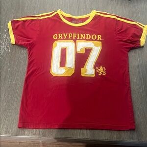 Gryffindor Red and Yellow Long Sleeve Tee